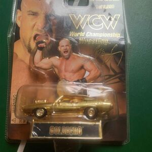 Racing Champions 24K Gold WCW Bill Goldberg - 1 of 9,998